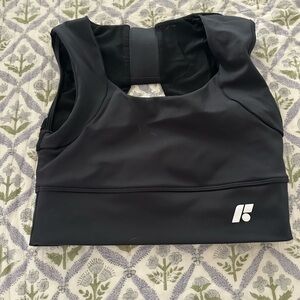 Black Sports Bra